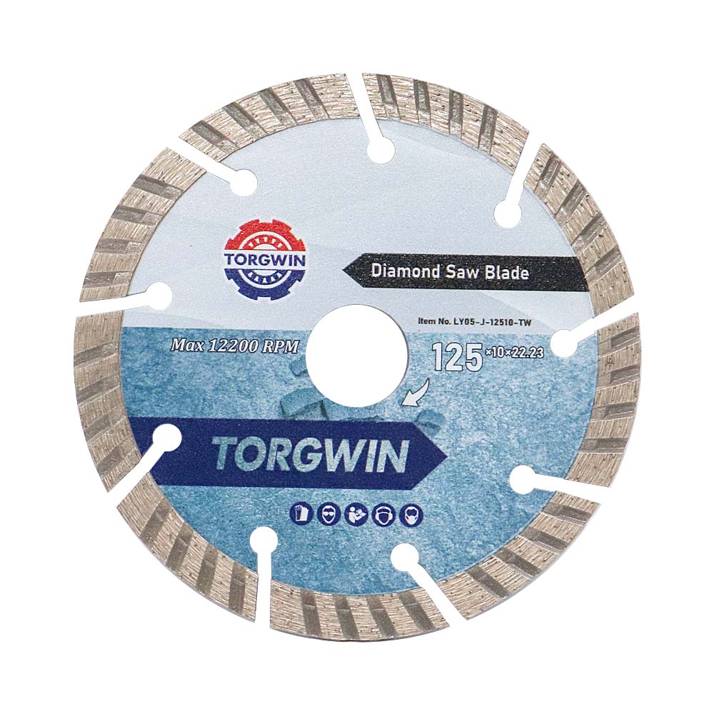 125 ملم شفرة المنشار الماس مجزأة لقطع الجرانيت 125 ملم شفرة المنشار الماس مجزأة لقطع الجرانيت