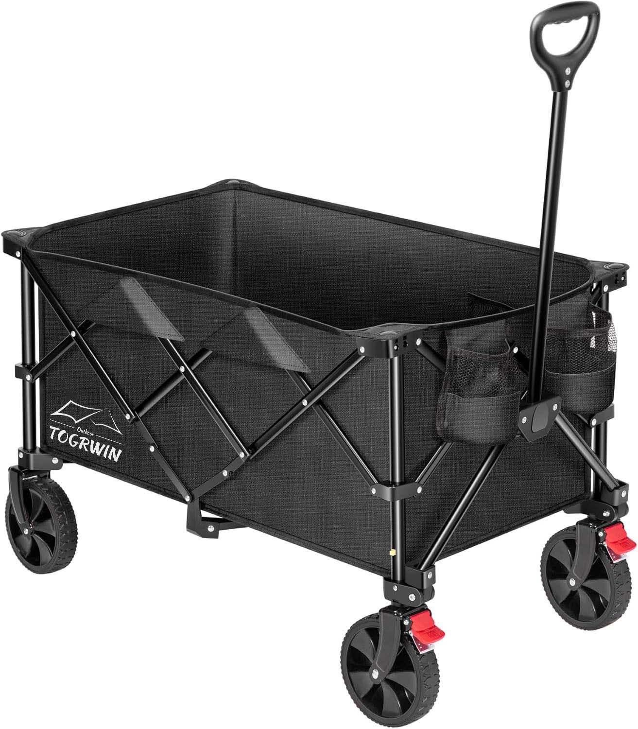 Torgwin 200L Wagon 300 رطل عربة حديقة قابلة للطي الثقيلة
